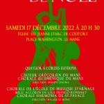 Concert de Noël 2022 @ Eglise Sainte Jeanne d'Arc de Coeffort
