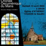 Concert Eglise Notre-Dame d'Athenay à Chemiré le Gaudin @ Eglise Notre-Dame d'Athenay